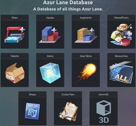 azur lane database.